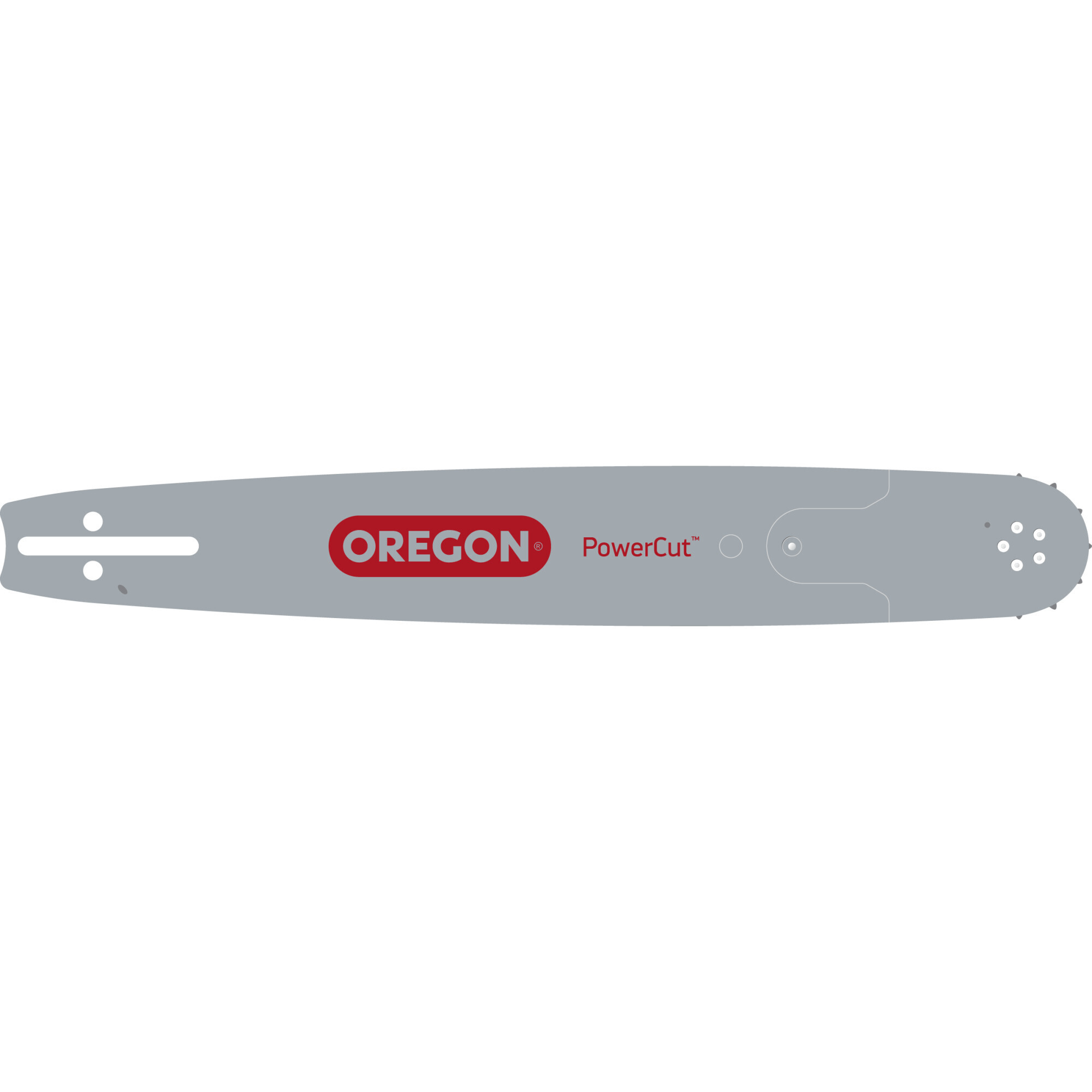 Oregon, Oregon PowerCut Chainsaw Guide Bar, Bar Length 16 in, Chain Pitch 3/8 in, Model# 160RNDK095